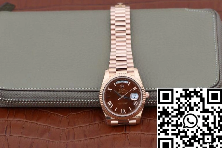 Day EW 40mm Dial Factory 228235 Rolex Brown Date 0723